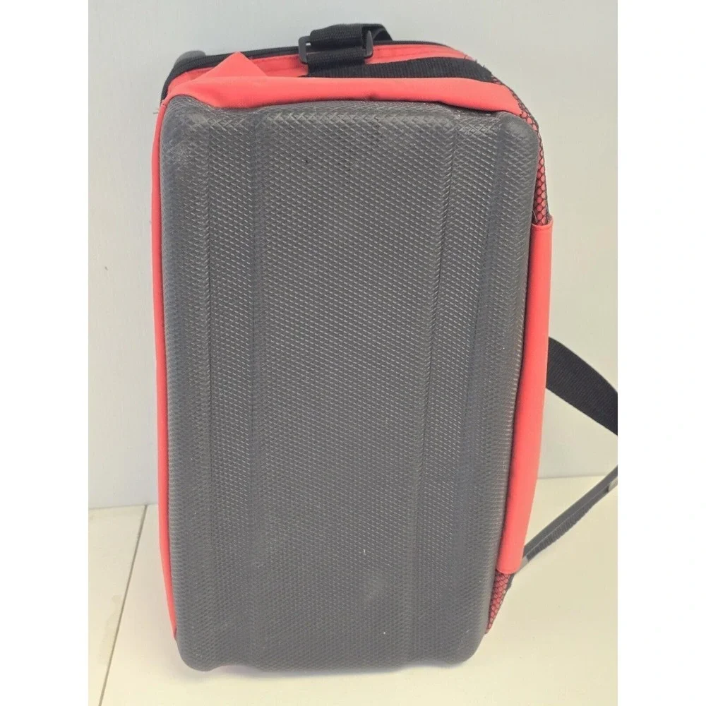 Snap on Goods Cold Storage Bag Cooler Box Red Koozie Norwood Rare HTF